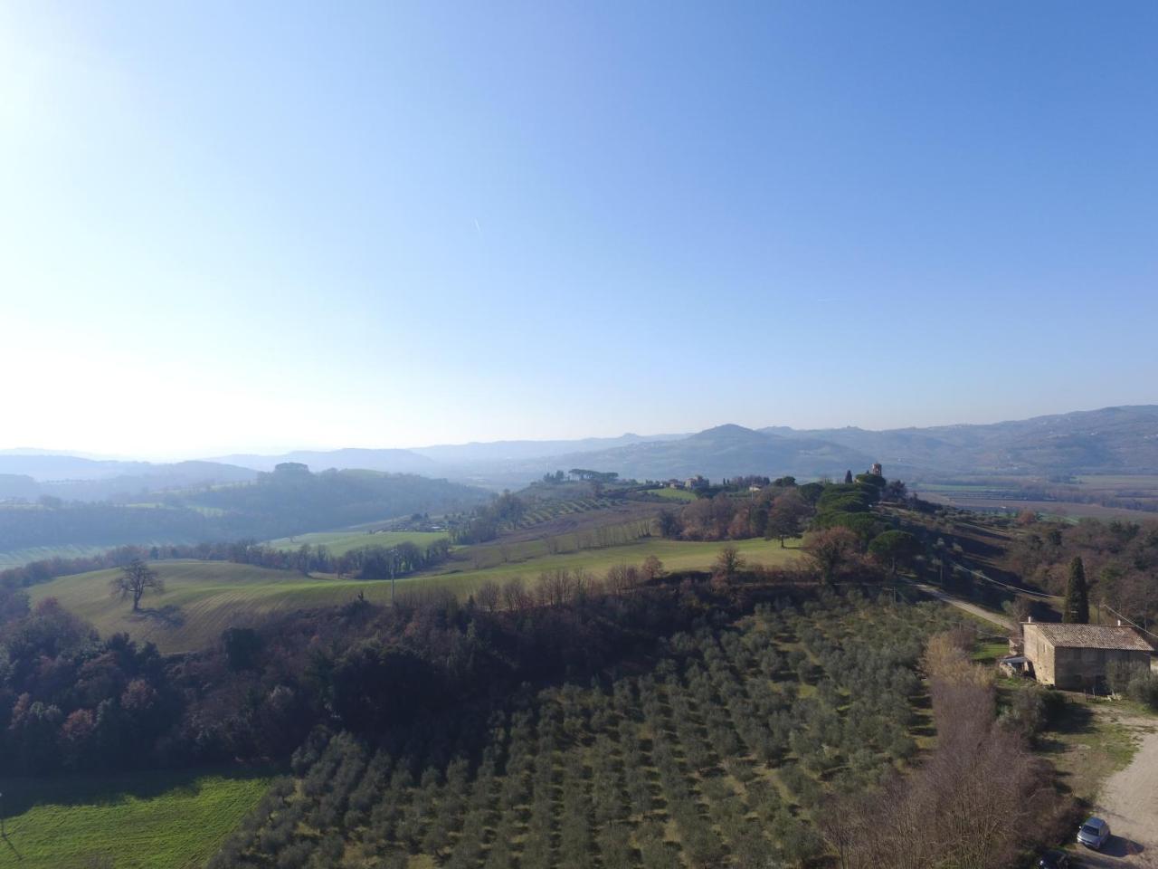 Castello Di Ramazzano - Tenute Aliani เปรูจา ภายนอก รูปภาพ